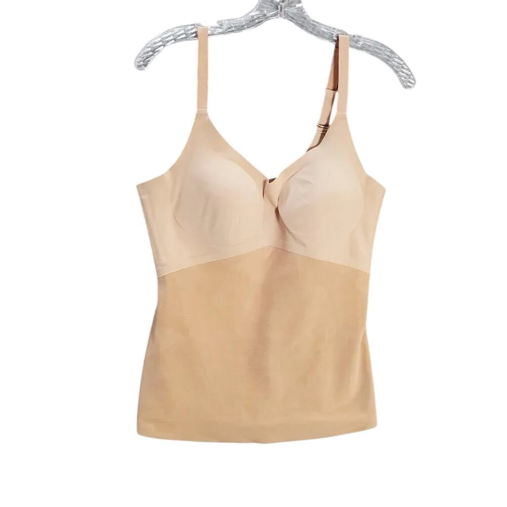 Honeylove Liftwear Tank smoothing shaping medium support padded cups wire free